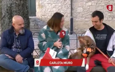 Presentando a Nati en la 8 de Segovia y hablando de cuidados caninos